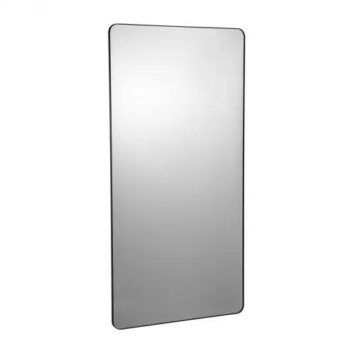 VEVOR Wandspiegel Schminkspiegel Badezimmerspiegel 1828 x 915 x 25 mm schwarzer Rahmen aus Aluminiumlegierung Spiegel mit Z-förmiger Halterung passend für Badezimmer Schlafzimmer Wohnzimmer – Bild 9