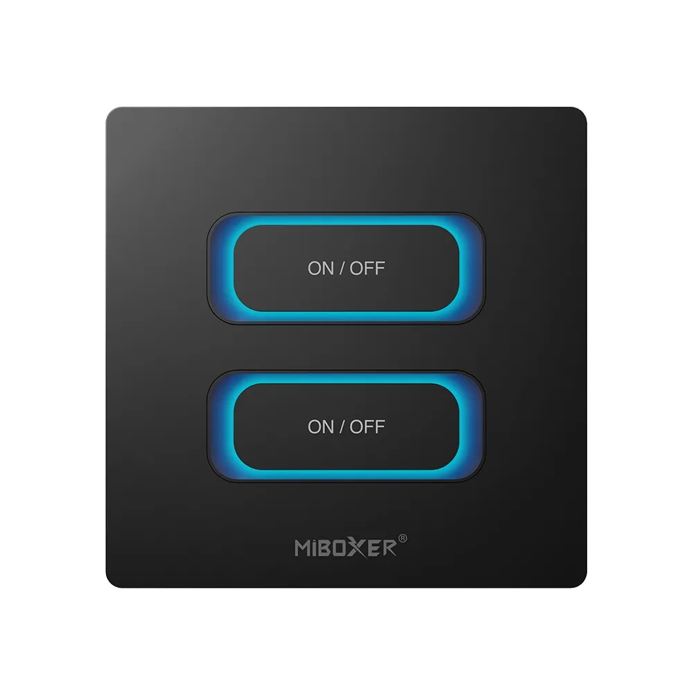 Synergy 21 LED Fernbedienung 2 Gang Smart Switch Zigbee 3.0 + 2,4GHz Bewegungssensor + Dimm *Milight/Miboxer* (b) Synergy 21 LED Fernbedienung 2 Gang Smart Switch Zigbee 3.0 + 2,4GHz Bewegungssensor + Dimm *Milight/Miboxer* (b)