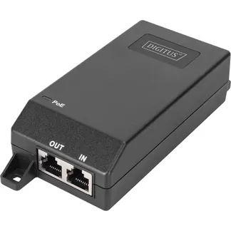 Gigabit Ethernet PoE+ Injektor, 802.3at 30 W, PoE-Injektor Gigabit Ethernet PoE+ Injektor, 802.3at 30 W, PoE-Injektor