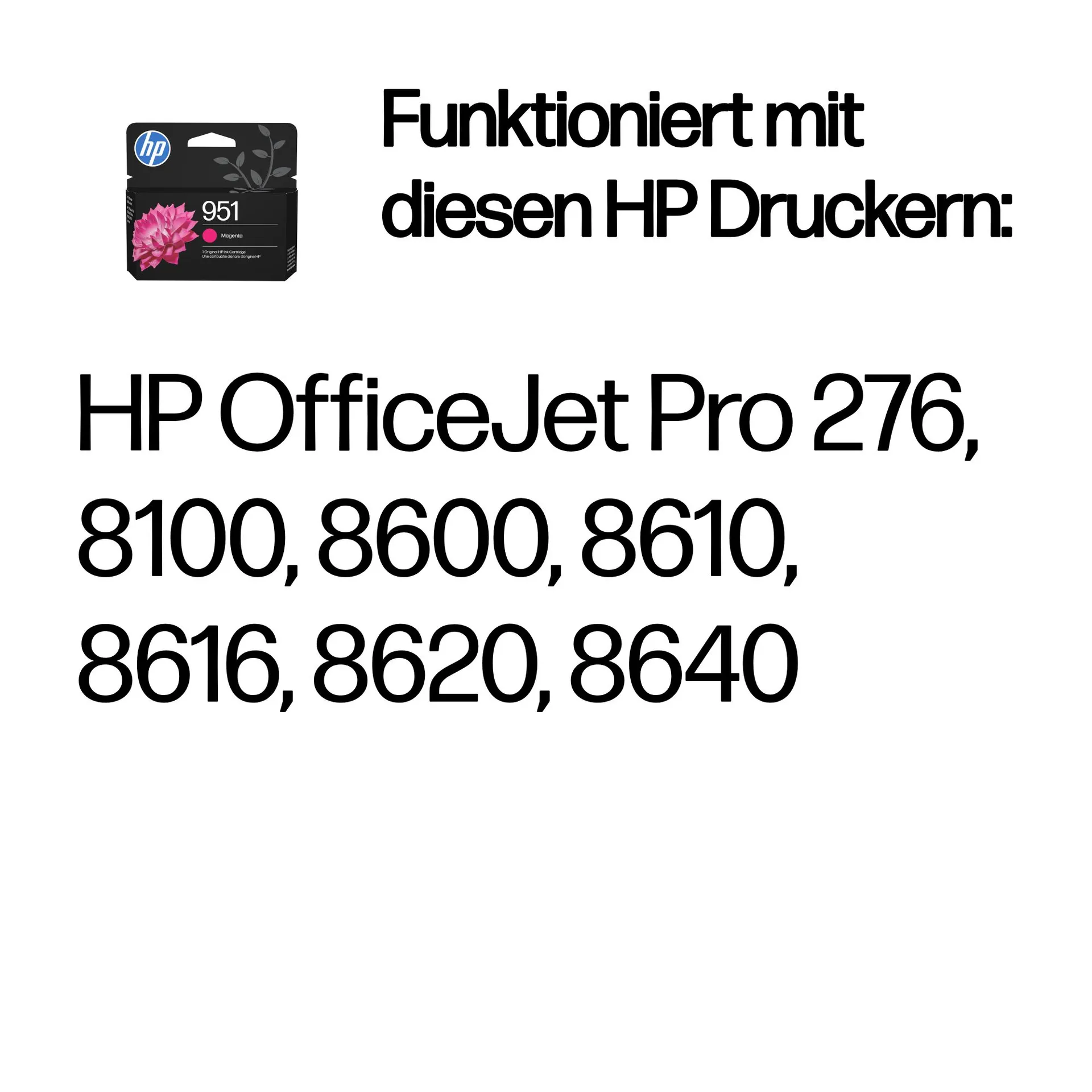 HP 951 Magenta Original Tintenpatrone HP 951 Magenta Original Tintenpatrone