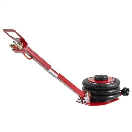 VEVOR Pneumatischer Wagenheber Triple Bag Air Jack 3 t, Dreifachbeutel Luftheber 140-450 mm Hubhöhe Airbag Luftwagenheber, 5 Minuten Hub Luftheber mit langem Griff, Wagenheberreparatur Pkw, Lkw usw. – Bild 8