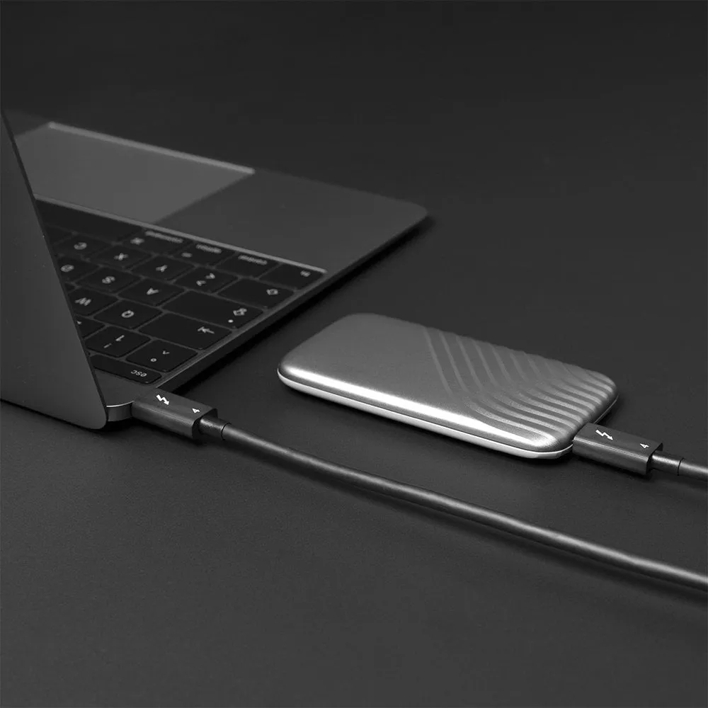 Lindy 31120 Thunderbolt-Kabel 1 m 40 Gbit/s Schwarz – Bild 5