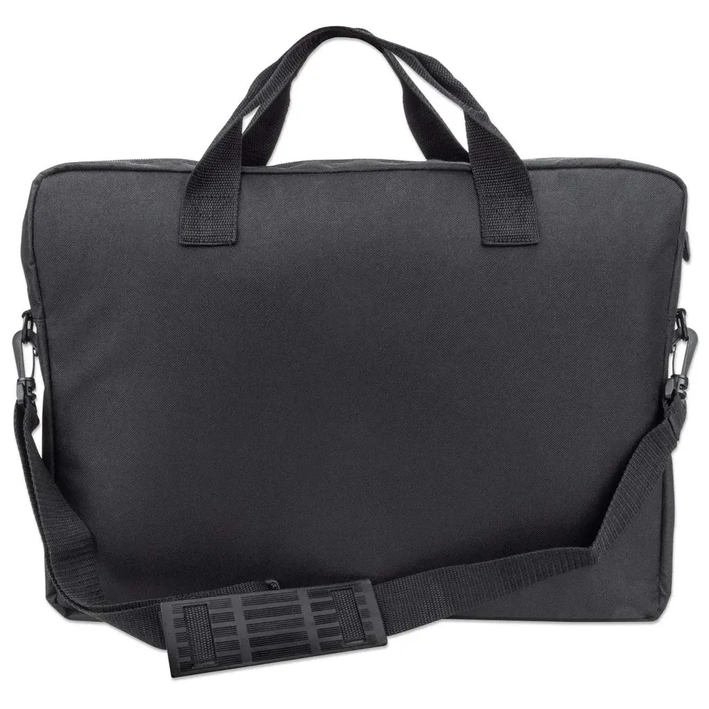 Manhattan Notebooktasche London 17,3", Für Notebooks bis 17,3", Top Load, schwarz – Bild 4