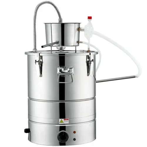 VEVOR Wasser Alkohol Destillierer 30 L Distillieranlage 1800 W Edelstahl Schnapsbrennen Destilliergerät Komplettes Set Enthalten, Ende Produkte Obstweinen, Whisky, Schnaps, Champagner, Wodka usw. – Bild 8