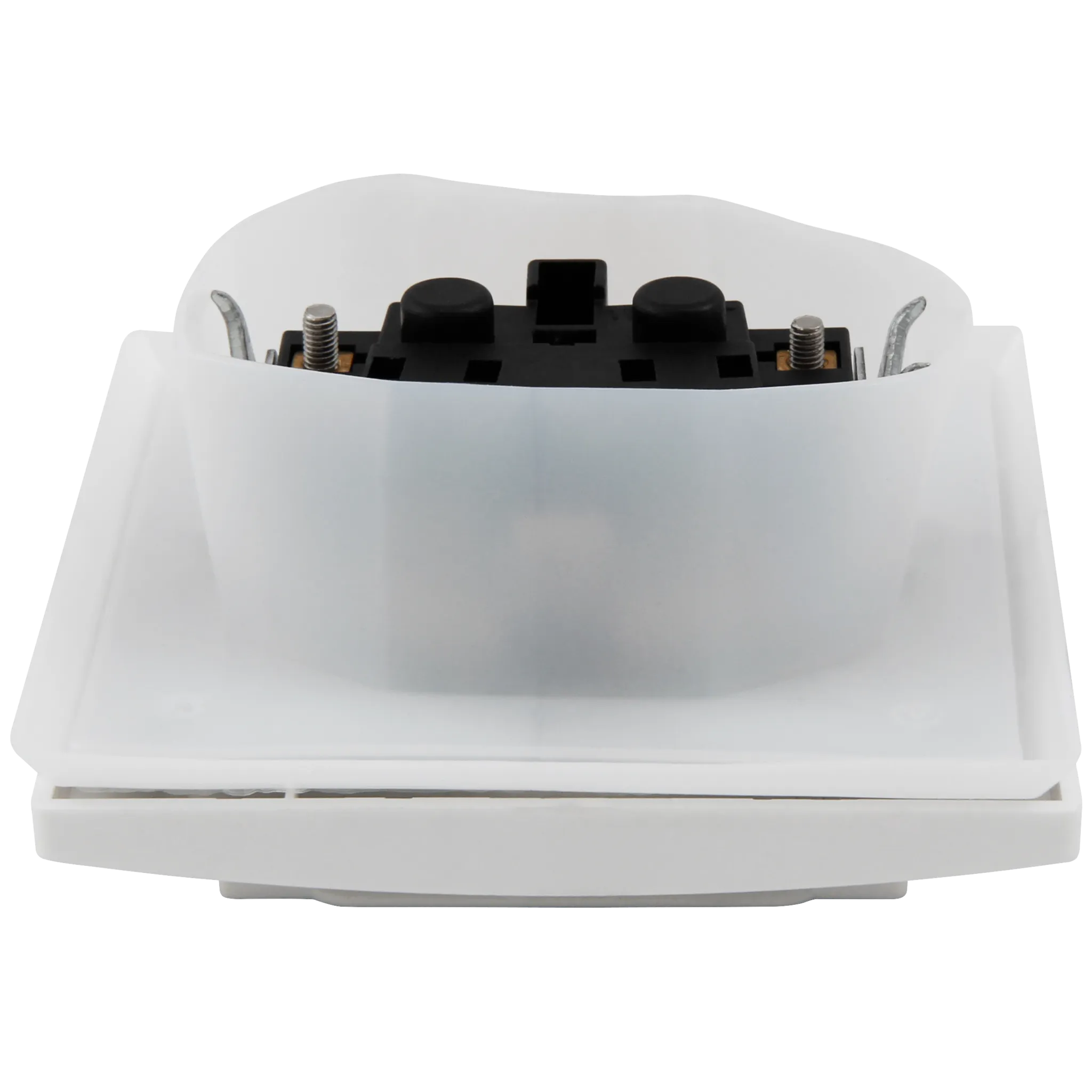 Schutzkontakt-Steckdose McPower ''Flair'', 250V~/16A, UP, IP44, weiß, 3er-Pack – Bild 4