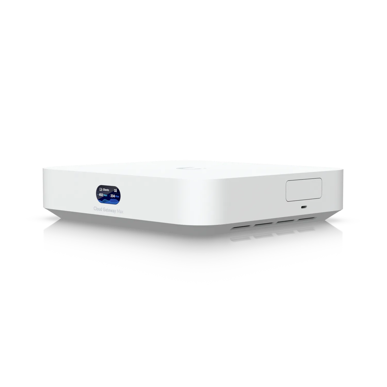 Ubiquiti UniFi Cloud Gateway Max • UniFi OS Console • 1x 1/2,5 GbE RJ45-Port WAN • 4x GbE RJ45-Ports LAN • 1 Gbps routing IDS/IPS • UCG-MAX Ubiquiti UniFi Cloud Gateway Max • UniFi OS Console • 1x 1/2,5 GbE RJ45-Port WAN • 4x GbE RJ45-Ports LAN • 1 Gbps routing IDS/IPS • UCG-MAX