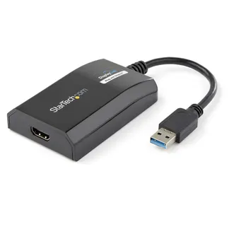 StarTech.com USB 3.0 auf HDMI Adapter – DisplayLink zertifiziert – 1080p (1920×1200) – USB-A auf HDMI Display Adapter Konverter für Monitor – Externe Monitor Grafikkarte – Windows / Mac StarTech.com USB 3.0 auf HDMI Adapter – DisplayLink zertifiziert – 1080p (1920×1200) – USB-A auf HDMI Display Adapter Konverter für Monitor – Externe Monitor Grafikkarte – Windows / Mac
