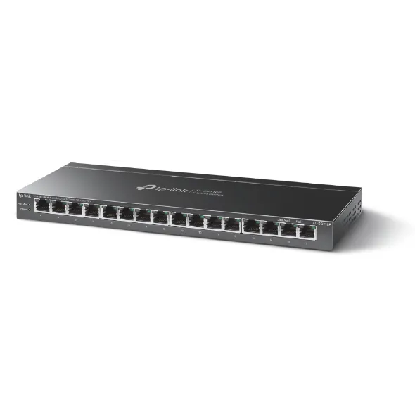 TP-Link TL-SG116P Netzwerk-Switch Unmanaged Gigabit Ethernet (10/100/1000) Power over Ethernet (PoE) Schwarz – Bild 2