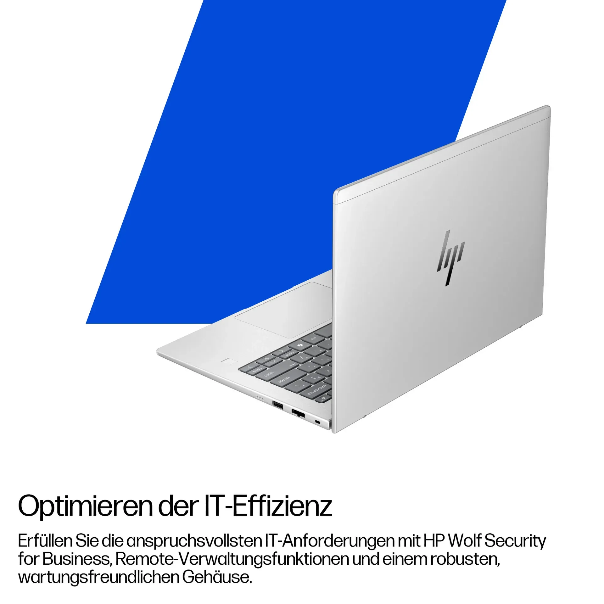 HP EliteBook 6 G1i AI PC Intel Core Ultra 7 255U Laptop 33,8 cm (13.3") WUXGA 32 GB DDR5-SDRAM 1 TB SSD Wi-Fi 7 (802.11be) Windows 11 Pro Silber – Bild 4