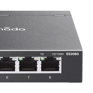 TP-Link Omada ES208G Netzwerk-Switch Managed L2 Gigabit Ethernet (10/100/1000) Schwarz TP-Link Omada ES208G Netzwerk-Switch Managed L2 Gigabit Ethernet (10/100/1000) Schwarz