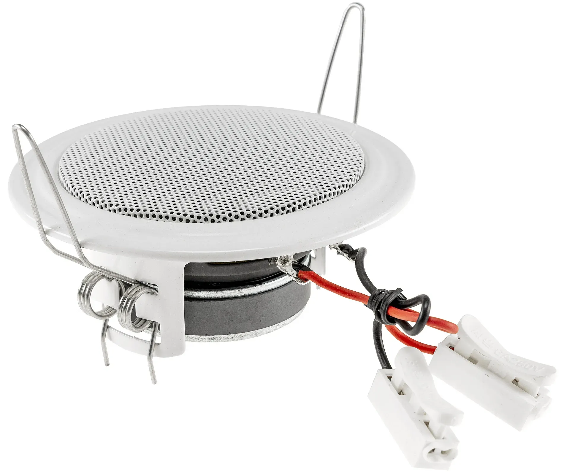 Einbaulautsprecher „CTE-11w“, weiß Ø 106mm, 45 Watt, 8 Ohm Einbaulautsprecher „CTE-11w“, weiß Ø 106mm, 45 Watt, 8 Ohm