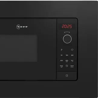 Neff HLAWG26S3 Mikrowelle Schwarz Solo-Mikrowelle Integriert 20 l 800 W Neff HLAWG26S3 Mikrowelle Schwarz Solo-Mikrowelle Integriert 20 l 800 W