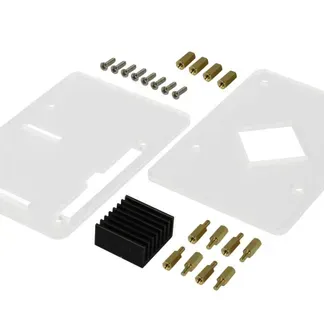 Rock Pi zbh. Simple Acrylic Case + small heat sink Rock Pi zbh. Simple Acrylic Case + small heat sink