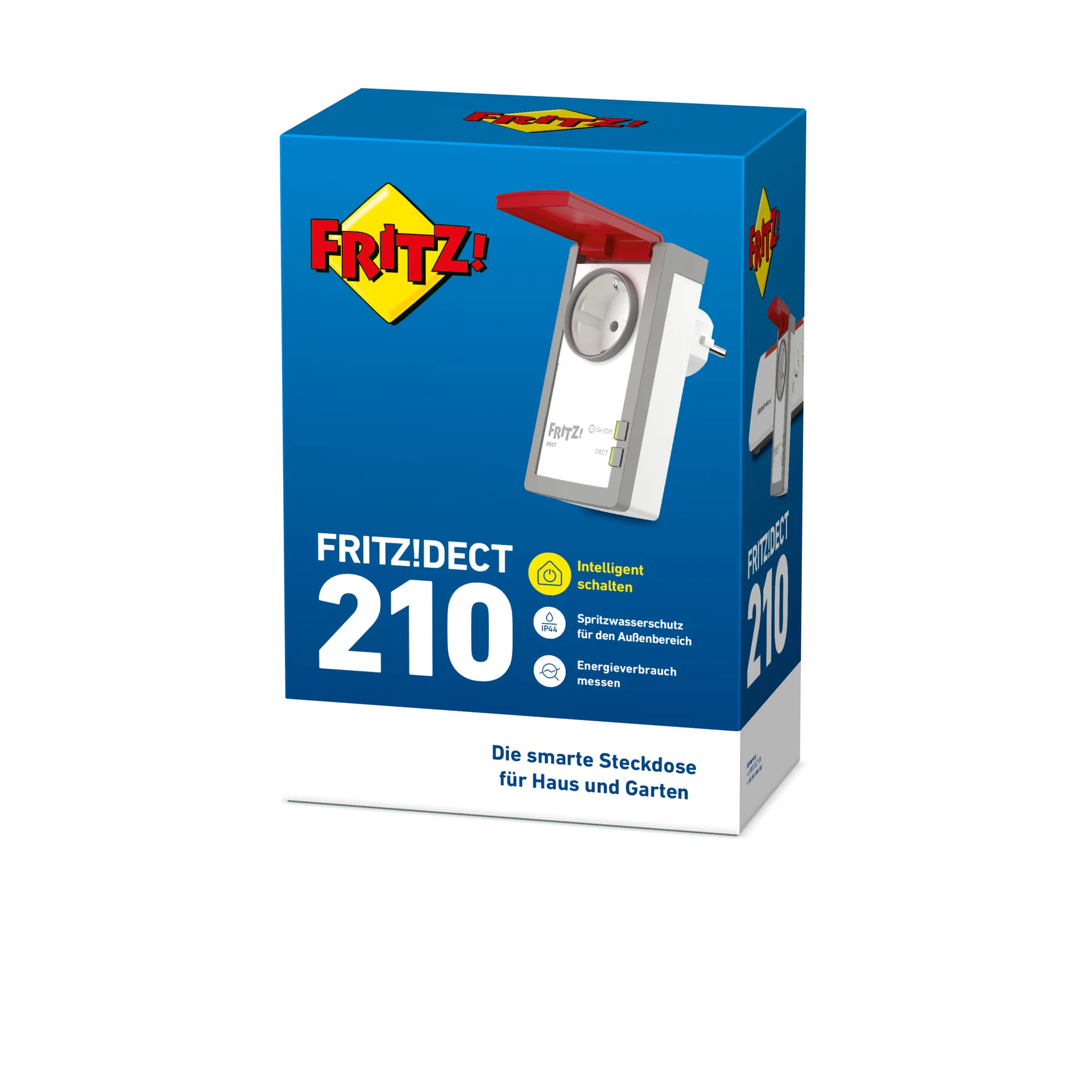DECT FRITZ! 210 Smart Plug 3450 W Weiß – Bild 5