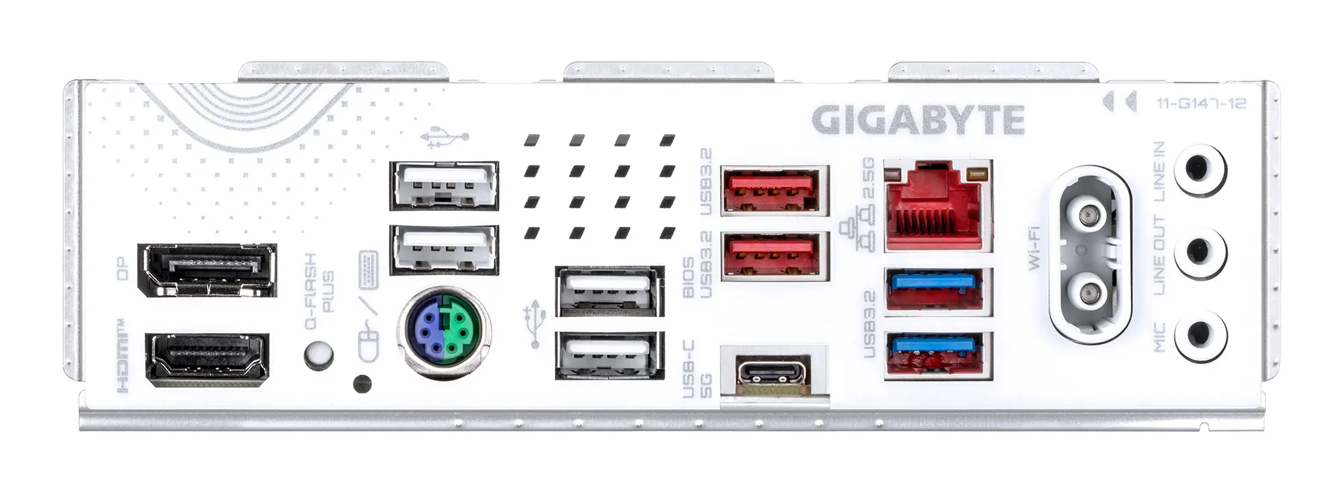 GIGABYTE B850 EAGLE WIFI7 ICE Mainboard – AMD Ryzen 9000 Serie Prozessoren, digitales 8+2+2 Phasen VRM, bis zu 8200 MHz DDR5 (O.C.), 1x PCIe 5.0 + 2x PCIe 4.0 M.2, Wi-Fi 7, 2.5 GbE LAN, USB 3.2 Gen 2 – Bild 4