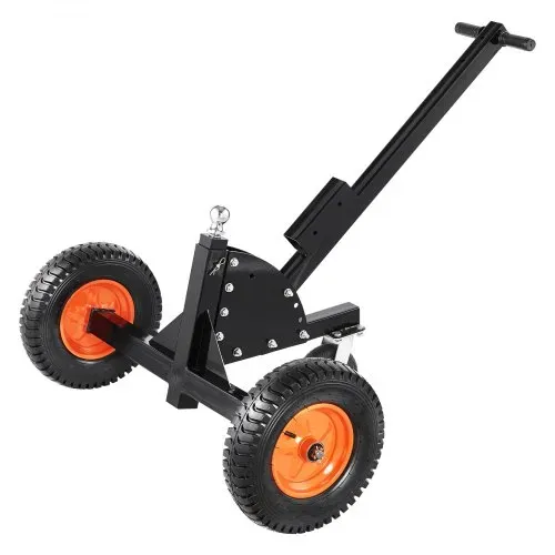 VEVOR 2-in-1-Anhängerwagen, Rangierhilfe Anhänger, 680,4 kg Stützlast, 56 und 66 cm einstellbare Höhe, 50,8 mm Kupplungskugel, 38 cm Luftreifen, zum Bewegen von Wohnmobilanhängern – Bild 8