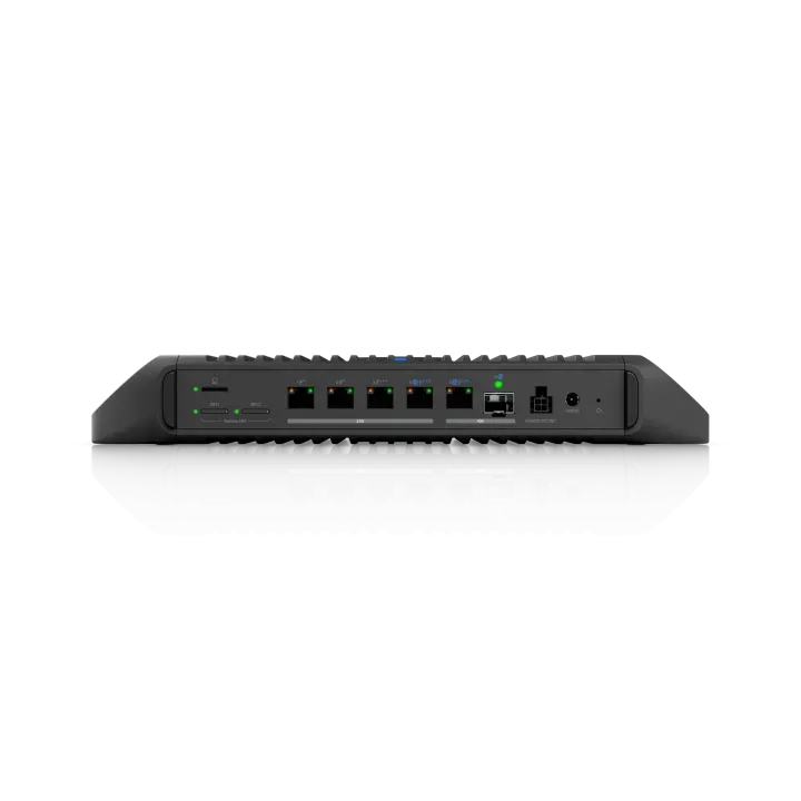 Ubiquiti UniFi Cloud Gateway Industrial • UniFi OS Console • WIFI7 • BE5000 • 1x 10 GbE • 4x 2,5 GbE 3x PoE+++ • 2x PoE++ • 1x SFP+ • UCG-Industrial – Bild 2