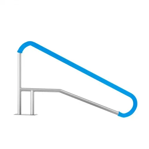 VEVOR Pool-Handlauf, 138x92,5x10cm Pooleinstieg Edelstahl mit Grundplatte für Innen-/Außenpools, Sicherheitsgeländer für Schwimmbäder, rostfreier Haltegriff mit Griffabdeckung & Zubehör für Spas – Bild 9