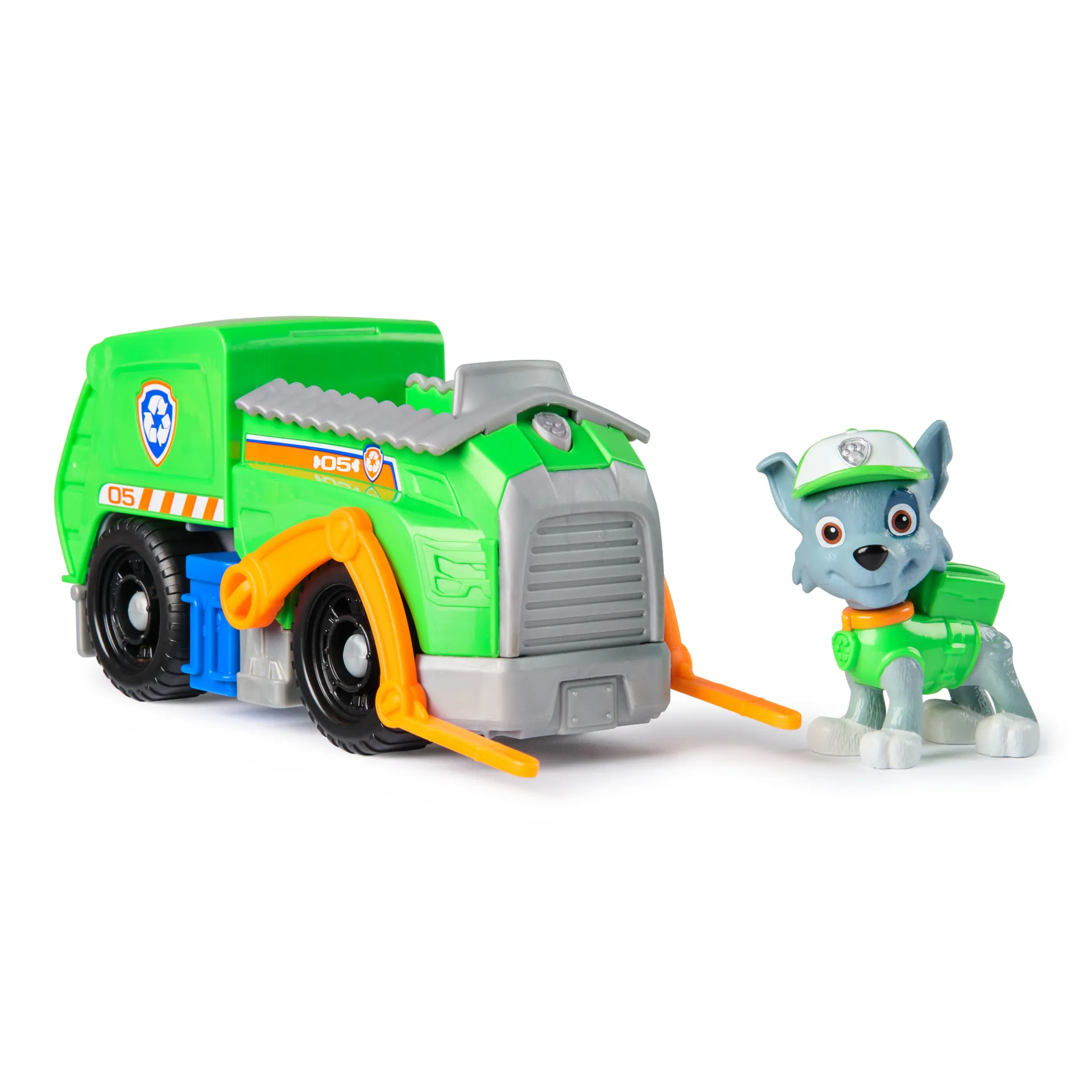 PAW Patrol Rocky-Figur mit Recycling-Truck, stabiles Basis-Fahrzeug (2025), authentisches Spielzeug zur Serie für Kinder ab 3 Jahren PAW Patrol Rocky-Figur mit Recycling-Truck, stabiles Basis-Fahrzeug (2025), authentisches Spielzeug zur Serie für Kinder ab 3 Jahren