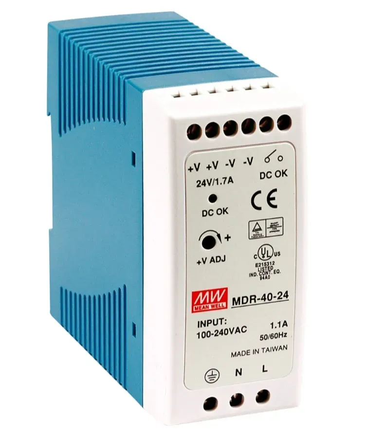 MEANWELL Netzteil – 24V 40W Hutschiene MEANWELL Netzteil – 24V 40W Hutschiene