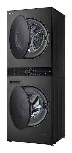 LG WT1210BBF Wäschetrockner Freistehend Frontlader 12 kg Schwarz – Bild 4