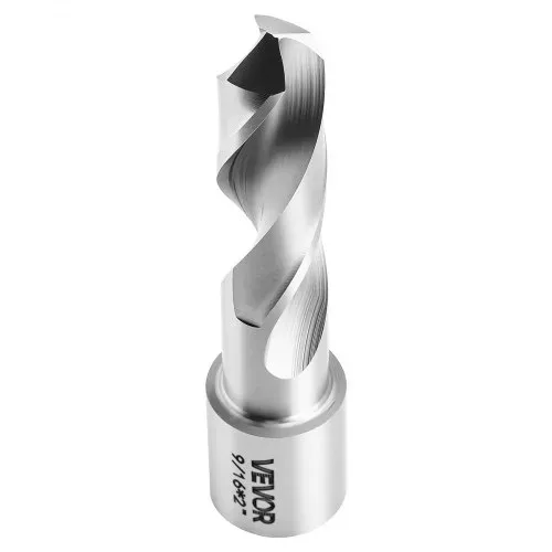 VEVOR HSS-Kernbohrer Weldon-Schaft 6-tlg. Magnetbohrer 6,35–14,28 mm Schnittdurchmesser, 6 Bohrer im Kunststoffkoffer, 50,8 mm Schnitttiefe, Ideal für Magnetbohrmaschinen, Stahl, Aluminium, Kupfer – Bild 10