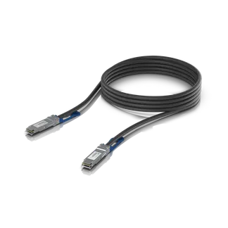 Ubiquiti UniFi Direct Attach Copper Cable (DAC) • 100Gbps • 3m • QSFP28 • UACC-DAC-QSFP28-3M Ubiquiti UniFi Direct Attach Copper Cable (DAC) • 100Gbps • 3m • QSFP28 • UACC-DAC-QSFP28-3M
