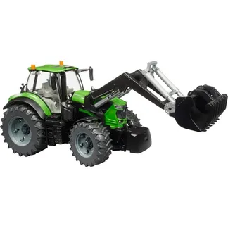 Deutz 8280 TTV mit Frontlader, Modellfahrzeug Deutz 8280 TTV mit Frontlader, Modellfahrzeug