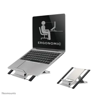 Neomounts NSLS100 Laptop-Halterung 10-22″ – faltbar – kompakt – universal Neomounts NSLS100 Laptop-Halterung 10-22″ – faltbar – kompakt – universal