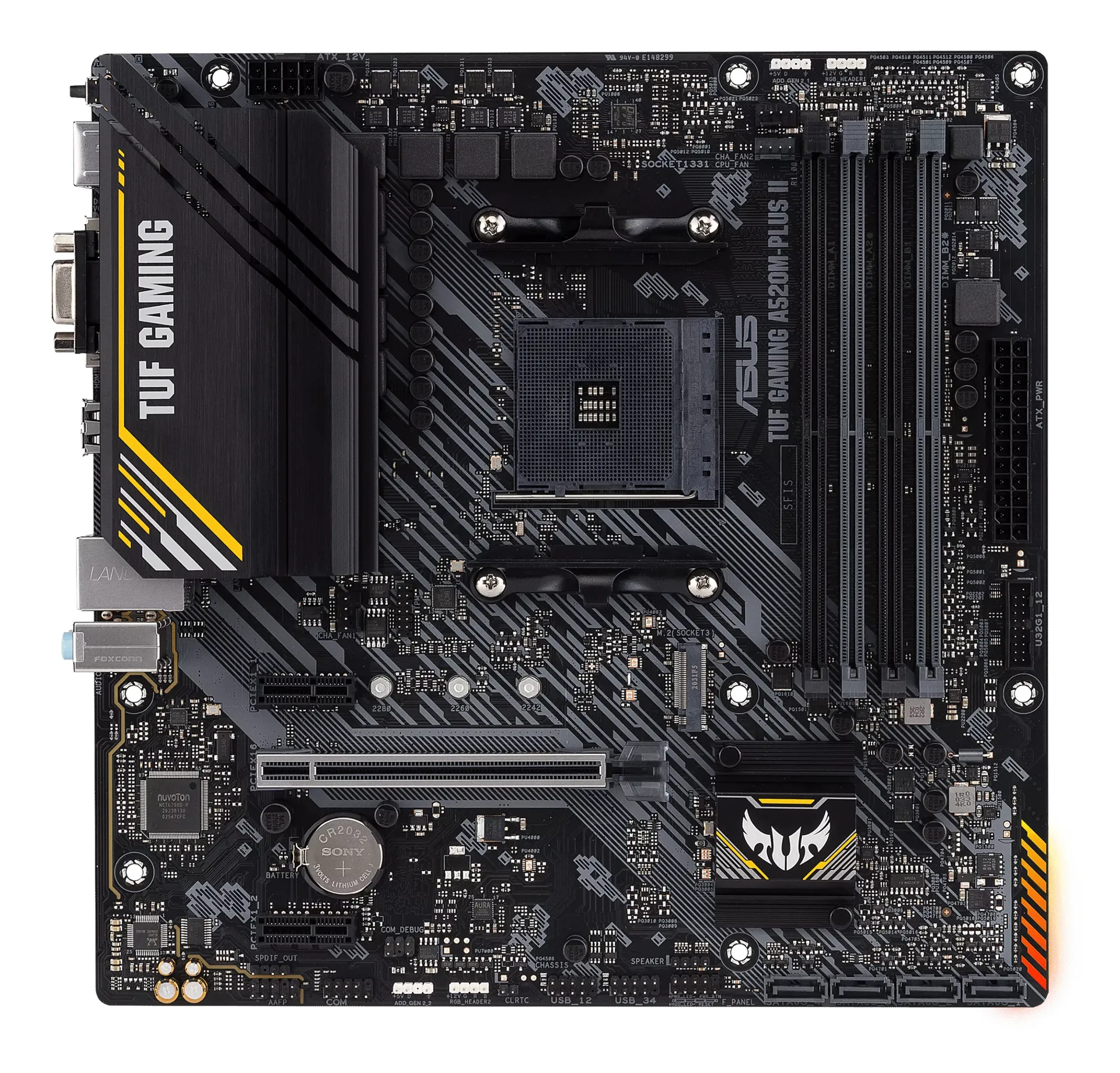ASUS TUF GAMING A520M-PLUS II AMD A520 Sockel AM4 micro ATX – Bild 2