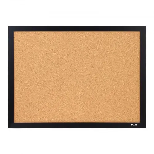 VEVOR Pinnwand Kork 407 x 559 mm, Pinnwand Kork Holzrahmen, Pinnwand aus Kork, Korkwand Pinnwand - Befestigungsmaterial und Druckstifte im Lieferumfang Enthalten, Holzrahmen, in Haushalten, Büros usw. – Bild 9