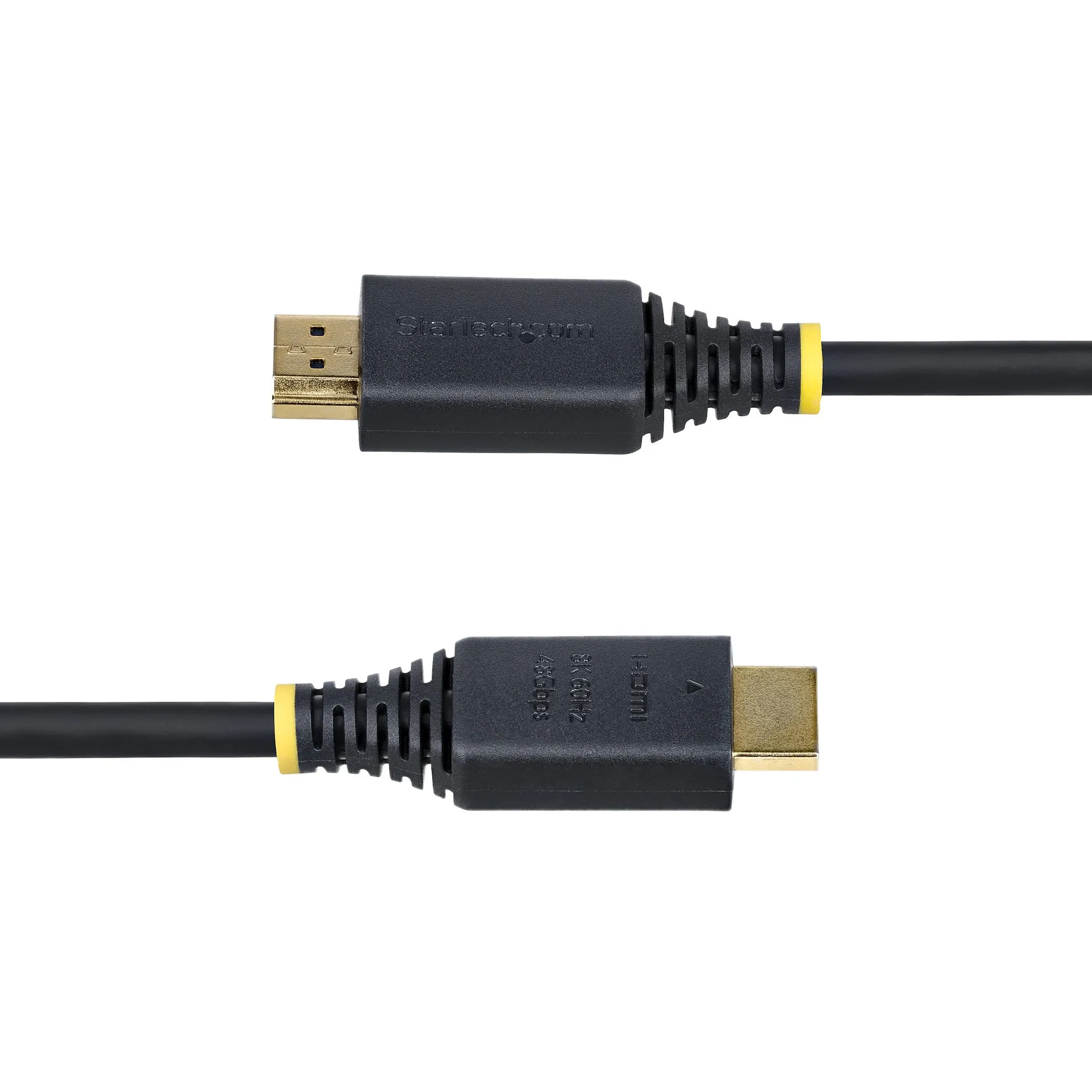 StarTech.com 1m Zertifiziertes Ultra High Speed HDMI Kabel, 8K 60Hz / 4K 120Hz, UHD HDMI 2.1 Kabel mit HDR10+ / eARC, 48Gbps, HDMI Anschlusskabel für Fernseh, Bildschirm, Projektor, Flexibler TPE-Mantel – Bild 4