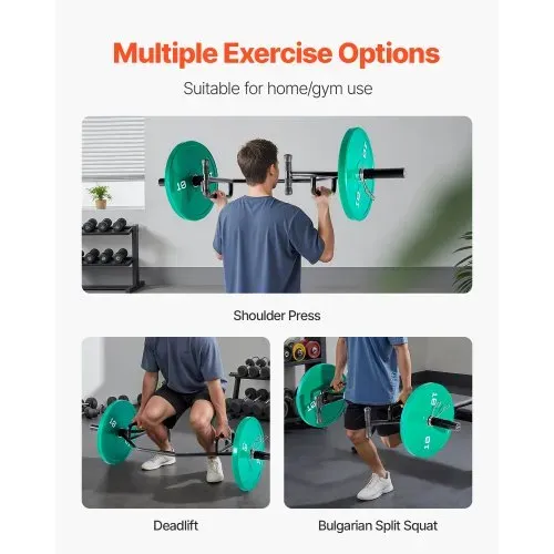 VEVOR Trap Bar Hexagon Hantelstange mit rutschfestem Griff & offenem Rahmen, 50 mm 360 kg Tragkraft, Gewichtheben & Krafttrainingsgerät, Heimfitnessstudio für Kniebeugen Kreuzheben Schulterdrücken – Bild 2