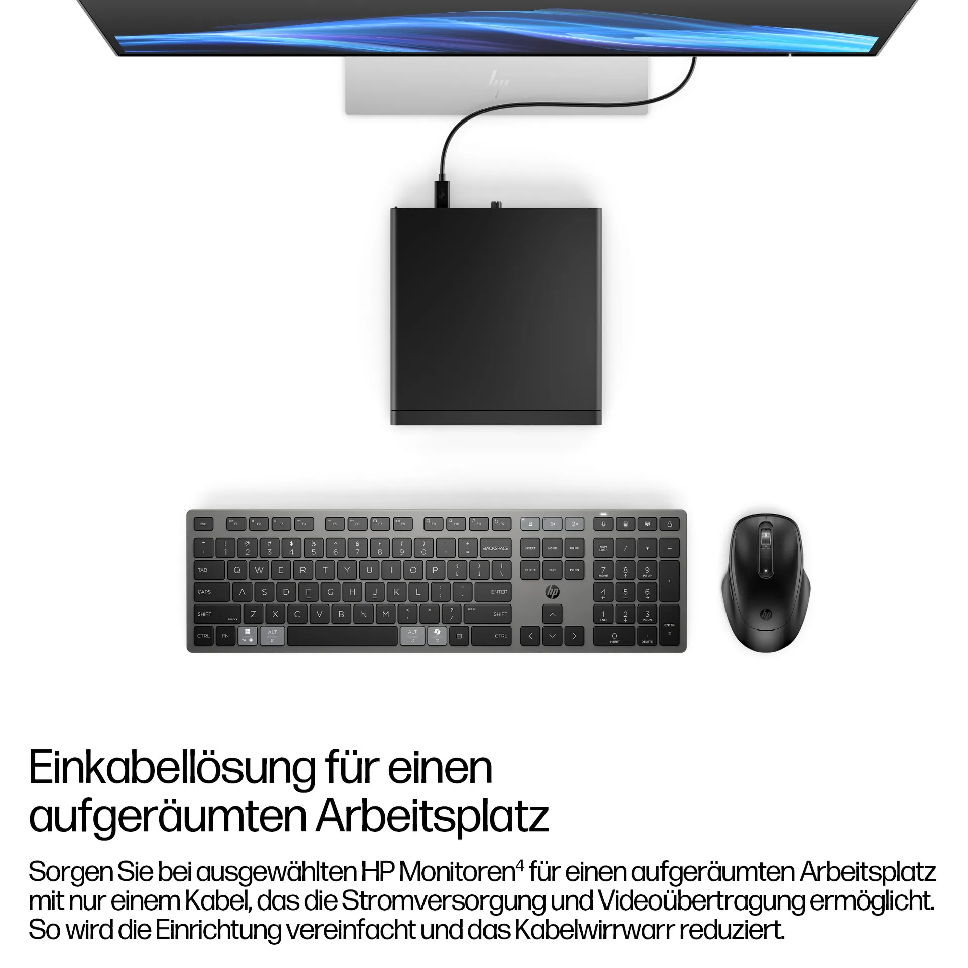 HP EliteDesk 8 Mini G1i AI Intel Core Ultra 5 235T 16 GB DDR5-SDRAM 512 GB SSD Windows 11 Pro Mini PC Mini-PC AI PC Schwarz – Bild 3