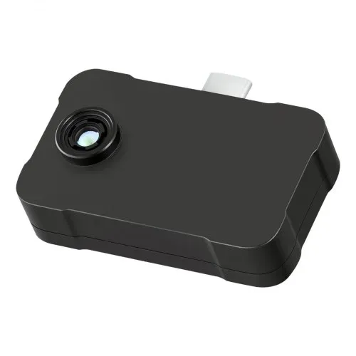 VEVOR Wärmebildkamera für iOS & Android, 512x384 Super IR & 256x192 IR-Auflösung Thermobildkamera für Smartphone Tablet mit USB-C, 25Hz Infrarotkamera mit 6 Farbpaletten für -20°C-550°C Inspektionen – Bild 10