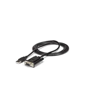 StarTech.com USB auf Seriell RS232 Adapter – DB9 Seriell DCE Adapter Kabel mit FTDI – Null Modem – USB 1.1 / 2.0 – USB Busbetrieben StarTech.com USB auf Seriell RS232 Adapter – DB9 Seriell DCE Adapter Kabel mit FTDI – Null Modem – USB 1.1 / 2.0 – USB Busbetrieben