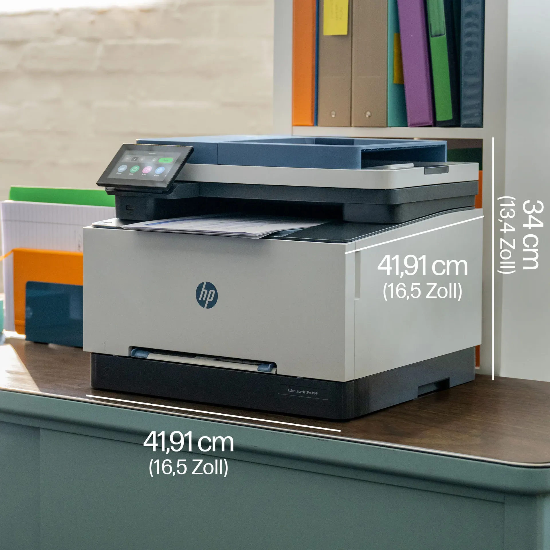 HP LaserJet Pro 3302fdng Multifunction Farbe Drucker, Nur Ethernet; Kopierer, Scanner – Bild 5