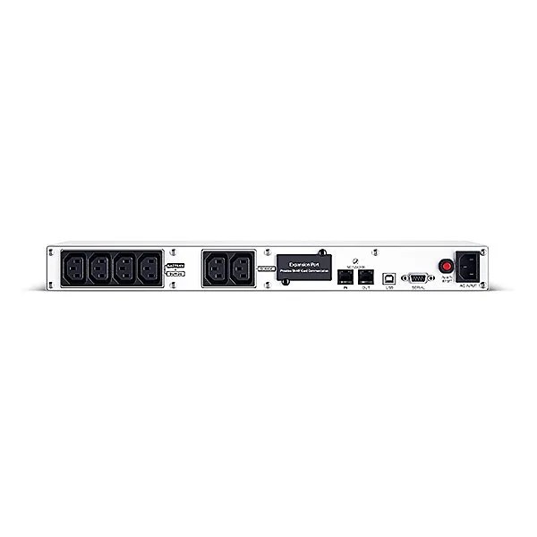 CyberPower USV, OR-Serie, 600VA/360W, Line-Interactive, LCD, 19"/1HE, USB/RS232, IEC C13 Kaltgeräte, – Bild 3