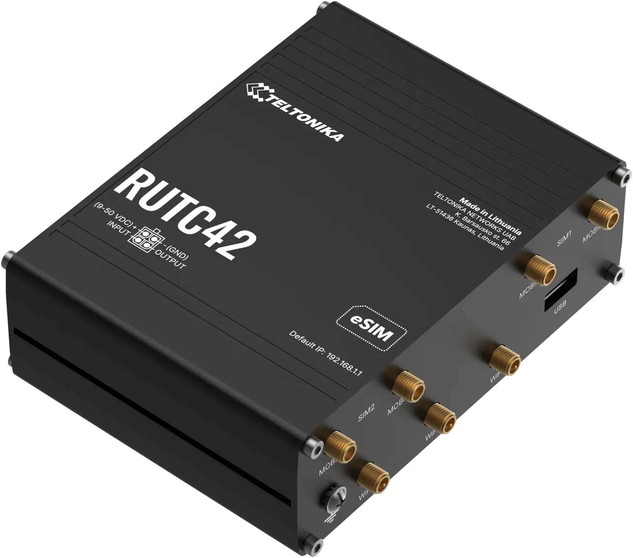 Teltonika · Router · RUTC42 · Dual Modem EDGE Router – Bild 2