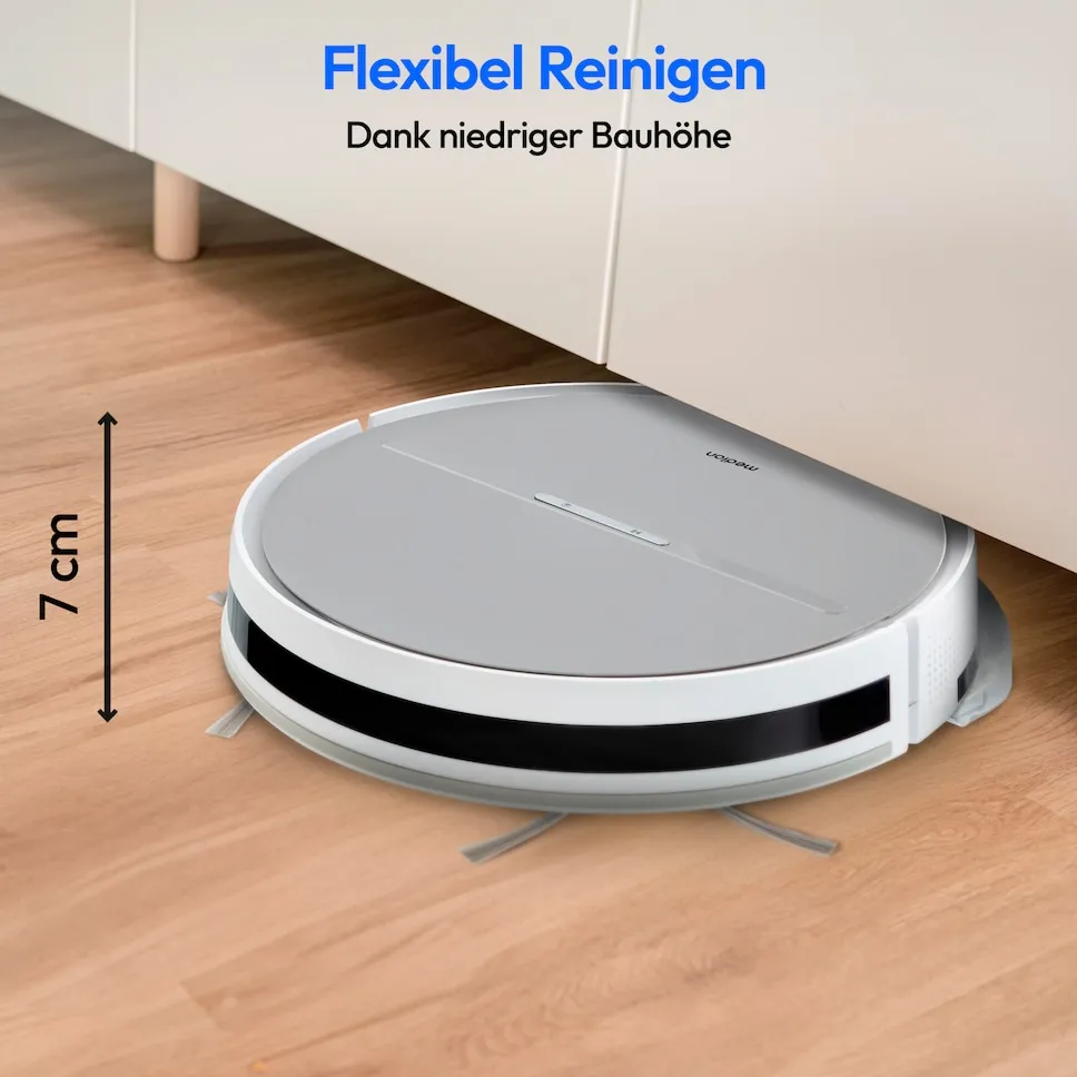 MEDION LIFE E35 SW Saugroboter mit Wischfunktion Gyro-Navigation, 2.000 Pa Saugkraft, 120 Minuten Laufzeit – Bild 6