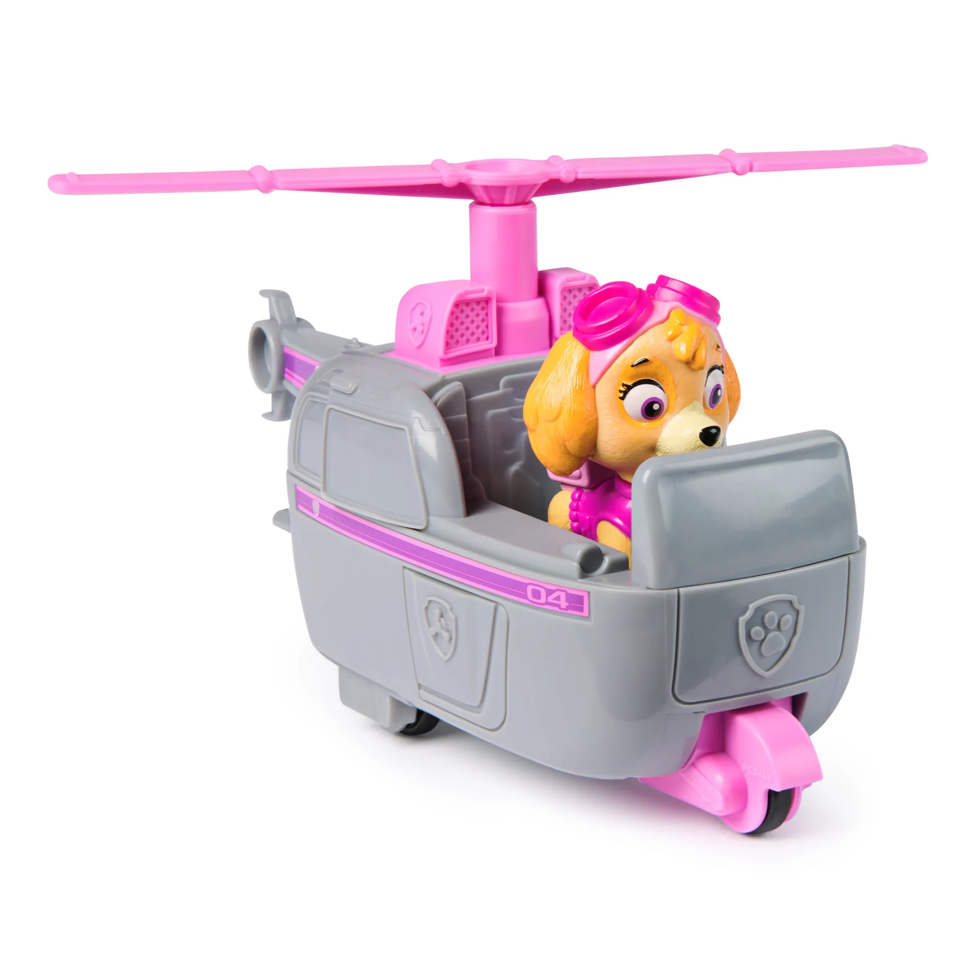PAW Patrol - Skye-Figur mit Helikopter, stabiles Basis-Fahrzeug (2025), authentisches Spielzeug zur Serie für Kinder ab 3 Jahren – Bild 6