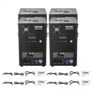 VEVOR 4x Funkenmaschine 700 W Pyrotechnikmaschine Aluminiumlegierung Feuerwerksmaschine DMX Controller Einstellbar 2–5m Cold Spark Machine 7 min pro Nachladen Ideal für Hochzeit, DJ Show, Partys VEVOR 4x Funkenmaschine 700 W Pyrotechnikmaschine Aluminiumlegierung Feuerwerksmaschine DMX Controller Einstellbar 2–5m Cold Spark Machine 7 min pro Nachladen Ideal für Hochzeit, DJ Show, Partys