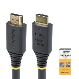 StarTech.com 10m Aktives High Speed HDMI Kabel, 4K 60Hz/1440p 144Hz, HDR10/HDCP 2.2/ARC, 18Gbps, UHD HDMI 2.0 Arc Kabel für Fernseher/Monitor/PC/Laptop/Projektor, TPE-Mantel StarTech.com 10m Aktives High Speed HDMI Kabel, 4K 60Hz/1440p 144Hz, HDR10/HDCP 2.2/ARC, 18Gbps, UHD HDMI 2.0 Arc Kabel für Fernseher/Monitor/PC/Laptop/Projektor, TPE-Mantel