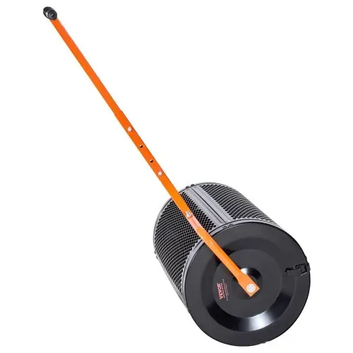 VEVOR Saatgutstreuer, 67 cm breiter Kompoststreuer mit T-Griff, Torfmoosstreuer 3 Höhen verstellbar, pulverbeschichteter Gartenstreuer aus Stahl, robuster Düngestreuer zum Pflanzen und Säen – Bild 9