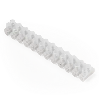 Lüsterklemme McPower, 12 Klemmen, 4,5mm², 5A, transparent Lüsterklemme McPower, 12 Klemmen, 4,5mm², 5A, transparent