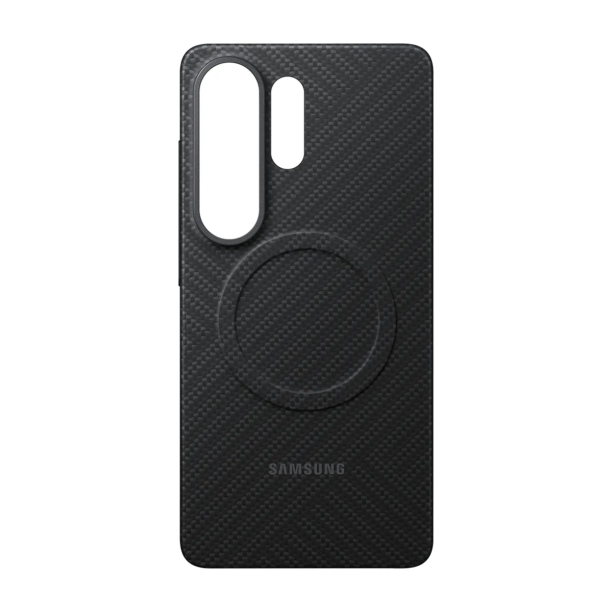 Samsung M3 Carbon Magnet Black Handy-Schutzhülle 17,5 cm (6.9") Mantelhülle Schwarz – Bild 2