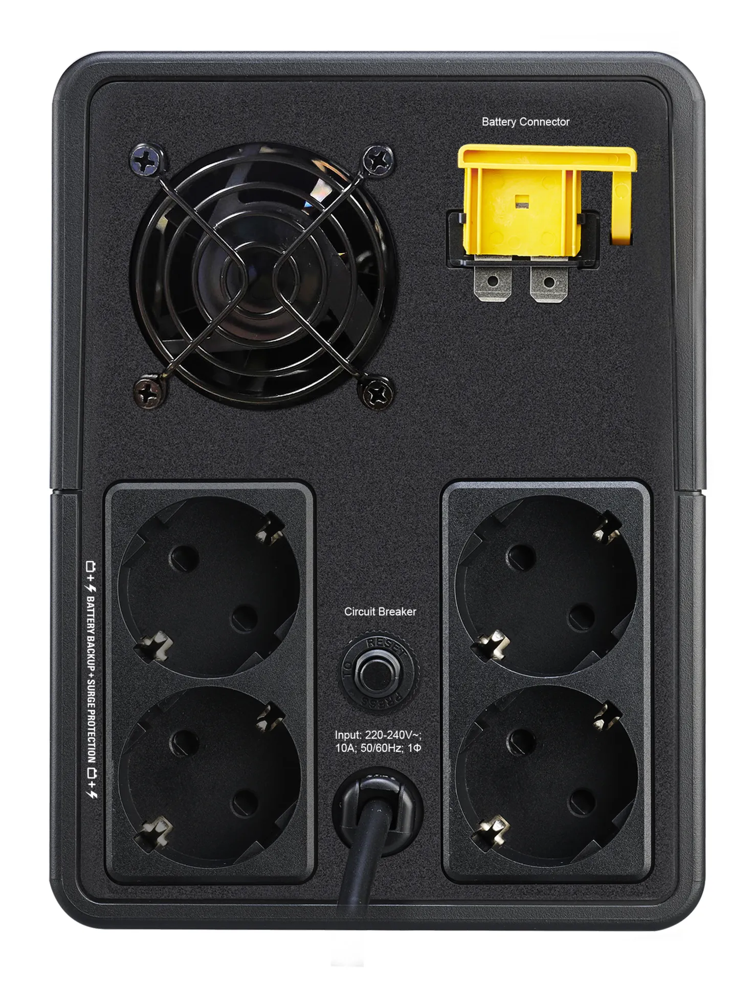 APC Easy UPS Unterbrechungsfreie Stromversorgung (USV) Line-Interaktiv 2,2 kVA 1200 W 4 AC-Ausgänge – Bild 2