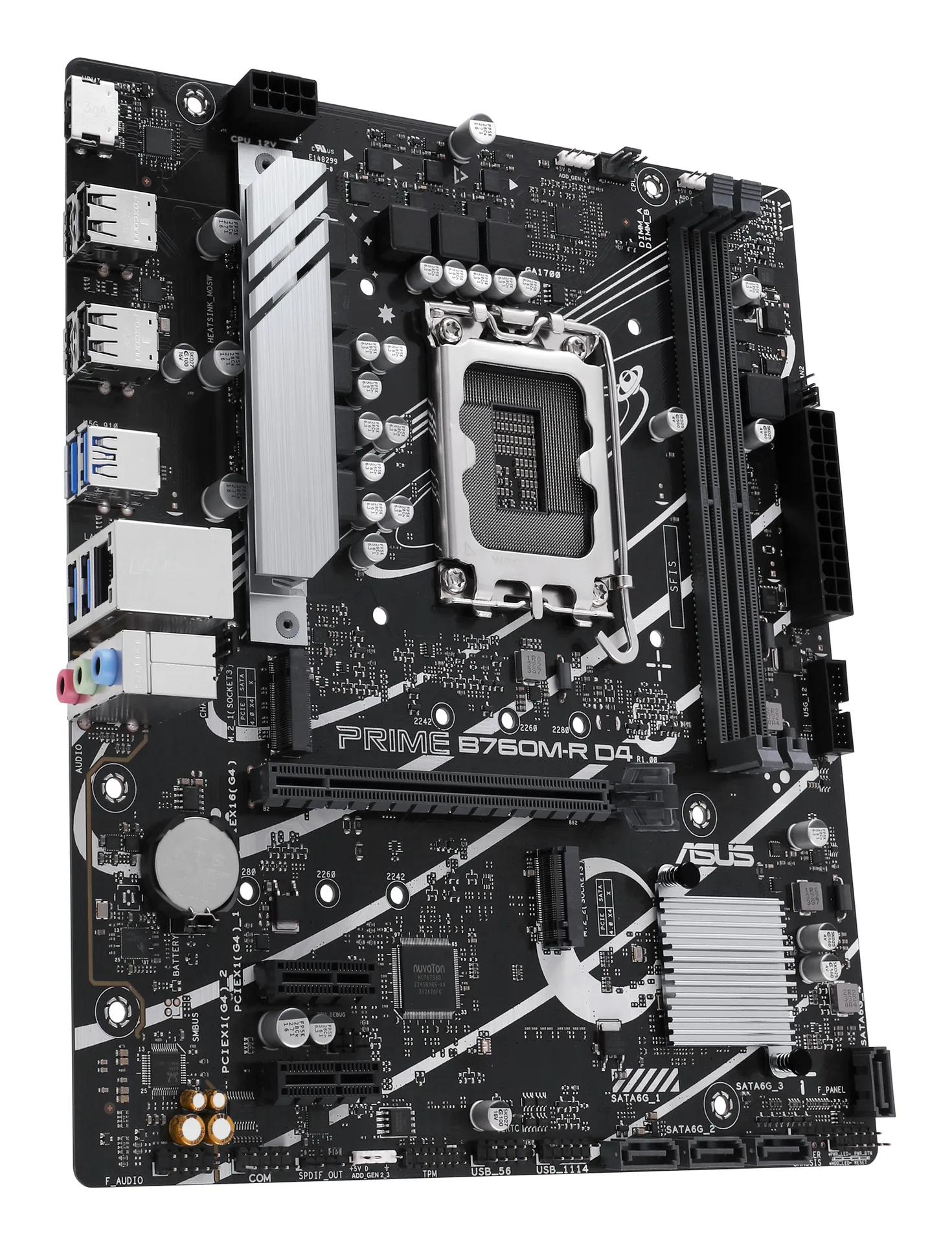 ASUS PRIME B760M-R D4 Intel B760 LGA 1700 micro ATX – Bild 4
