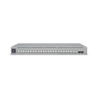 Ubiquiti Switch full managed Layer3 26 Port • 8x 2,5 GbE • PoE Budget 400W • 8xPoE bt • 16xPoE at • 2x SFP+ • 19″ • UniFi • USW-Pro-Max-24-PoE Ubiquiti Switch full managed Layer3 26 Port • 8x 2,5 GbE • PoE Budget 400W • 8xPoE bt • 16xPoE at • 2x SFP+ • 19″ • UniFi • USW-Pro-Max-24-PoE