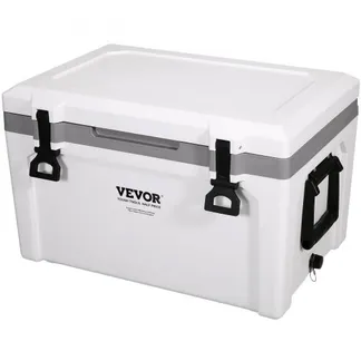 VEVOR Passive Kühlbox Eisbox 57,26 L, Isolierte Kühlbox Camping Thermobox 45-50 Dosen, Campingbox Kühlschrank mit einem Korb, Isolierung Kühlbox Tragbar, Eistruhe Cooler Multifunktional VEVOR Passive Kühlbox Eisbox 57,26 L, Isolierte Kühlbox Camping Thermobox 45-50 Dosen, Campingbox Kühlschrank mit einem Korb, Isolierung Kühlbox Tragbar, Eistruhe Cooler Multifunktional